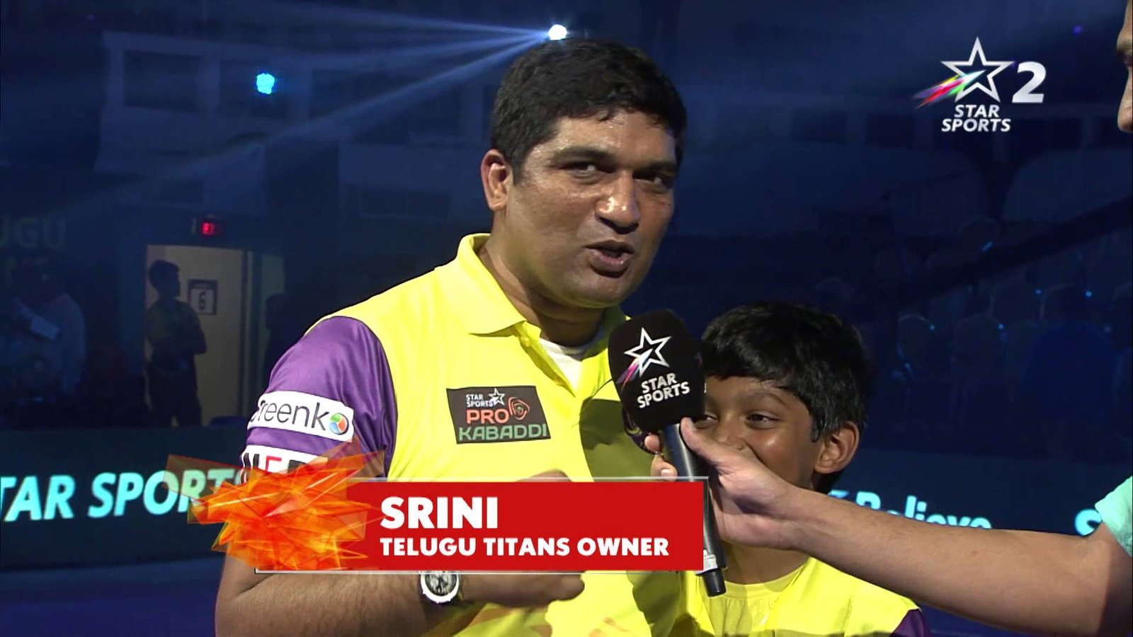 Srini Sreeramaneni Telugu Titans Owners